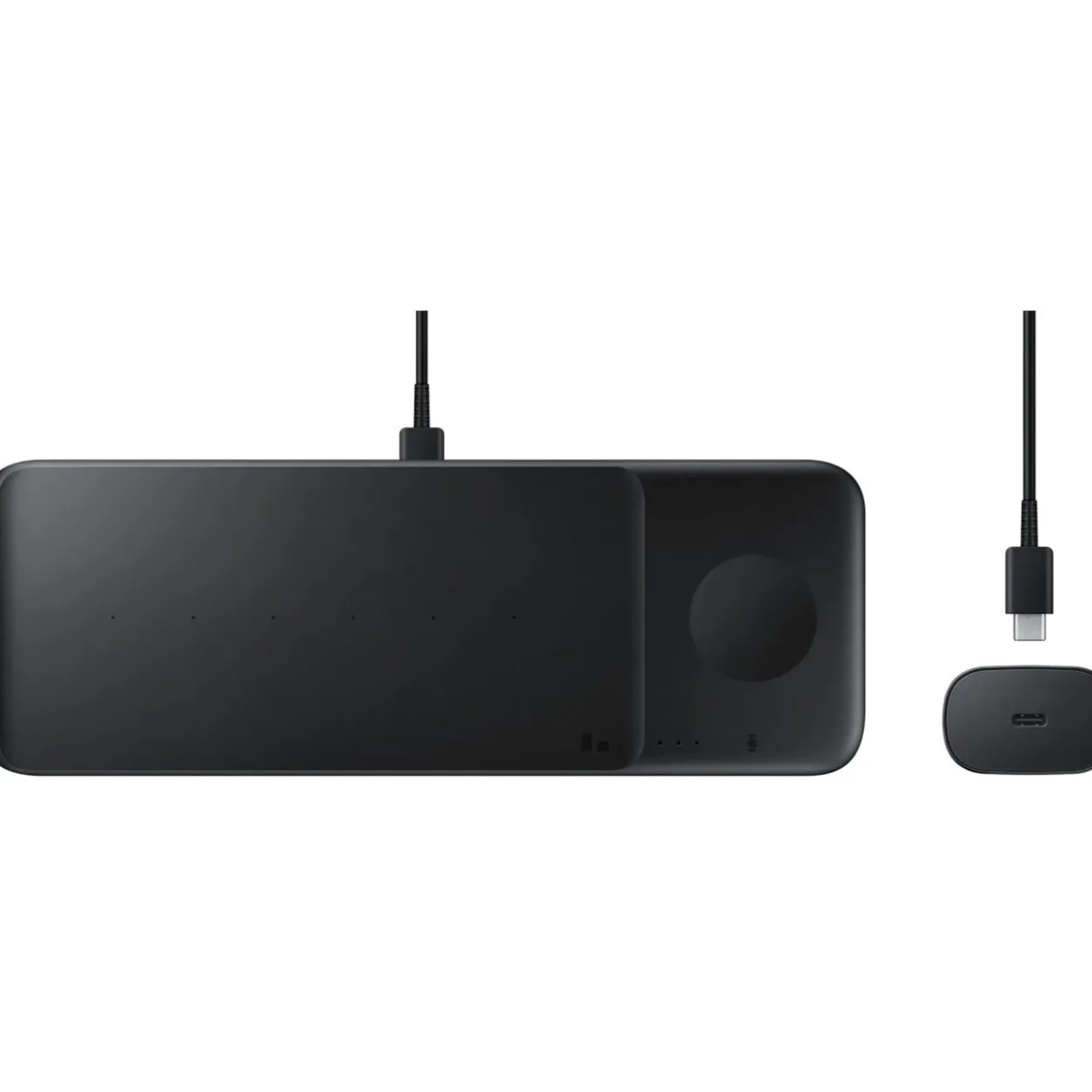 Samsung Wireless Charger Trio Pad EP-P6300, schwarz