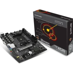 Sapphire A520M-E AMD A520 So.AM4 DDR4 mATX Retail