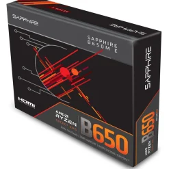 Sapphire B650M-E AMD B650 So.AM5 DDR5 mATX Retail