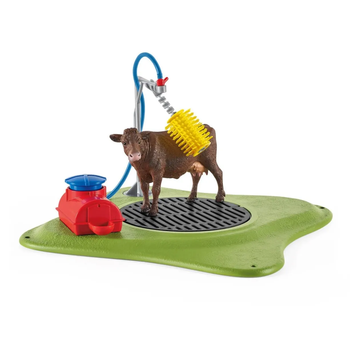 Schleich® Farm World 42529 Kuh Waschstation Spielfiguren-Set