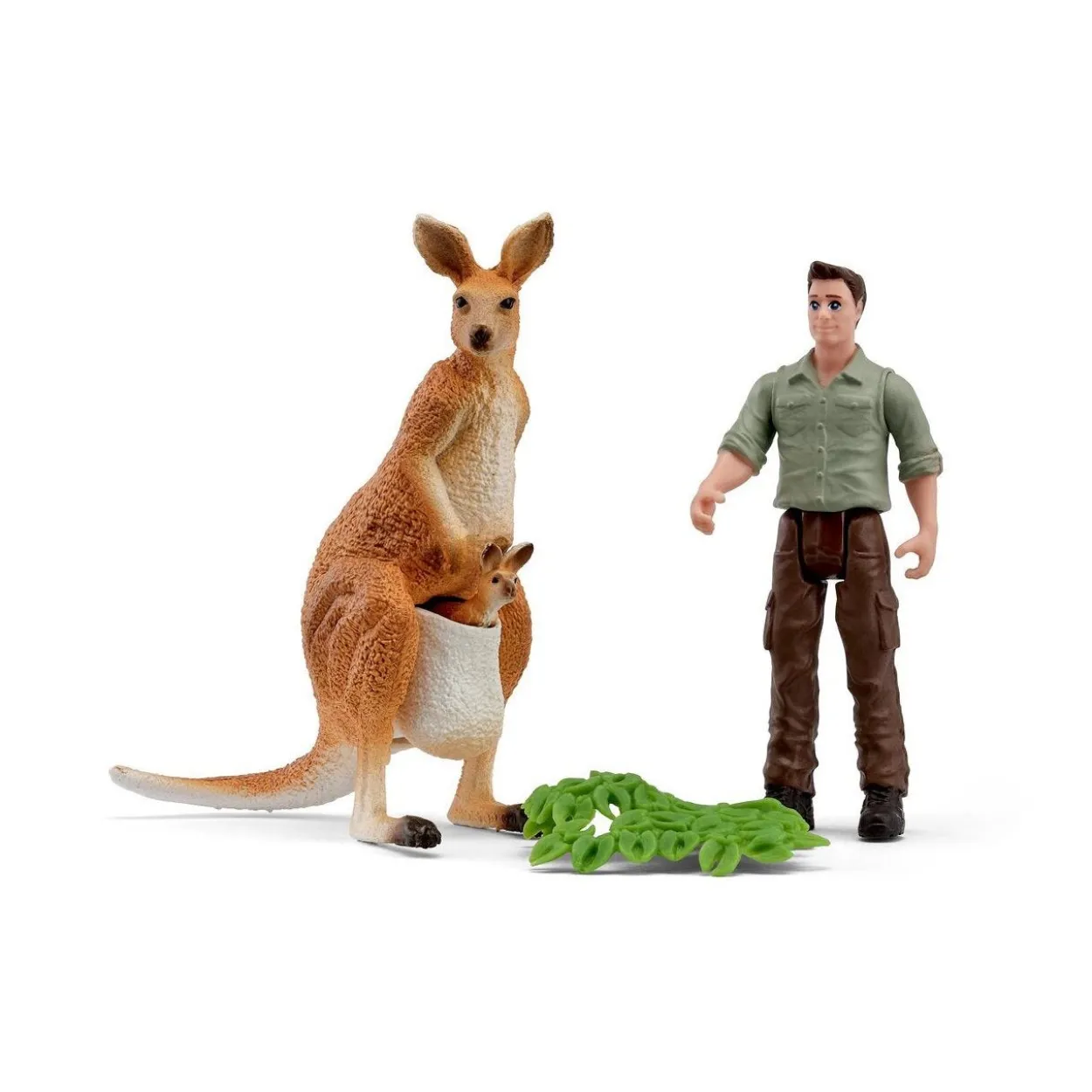 Schleich Pocket Set! Känguru-Tour mit dem Ranger