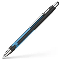 Schneider Kugelschreiber Epsilon schwarz Schreibfarbe blau, 1 St.
