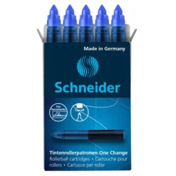 Schneider One Change Tintenrollerminen blau