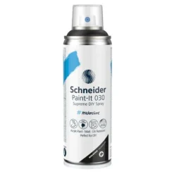 Schneider Paint-It 030 Supreme DIY Acrylspray Sprühfarbe schwarz