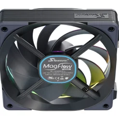 Seasonic MagFlow 1225 PWM ARGB 124.2x120.4x26.6mm 600-2000 U/min 30.16 dB(A) schwarz