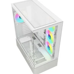 Sharkoon AK7 ARGB Midi Tower ohne Netzteil weiss