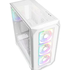 Sharkoon AK5G RGB Midi Tower ohne Netzteil weiss