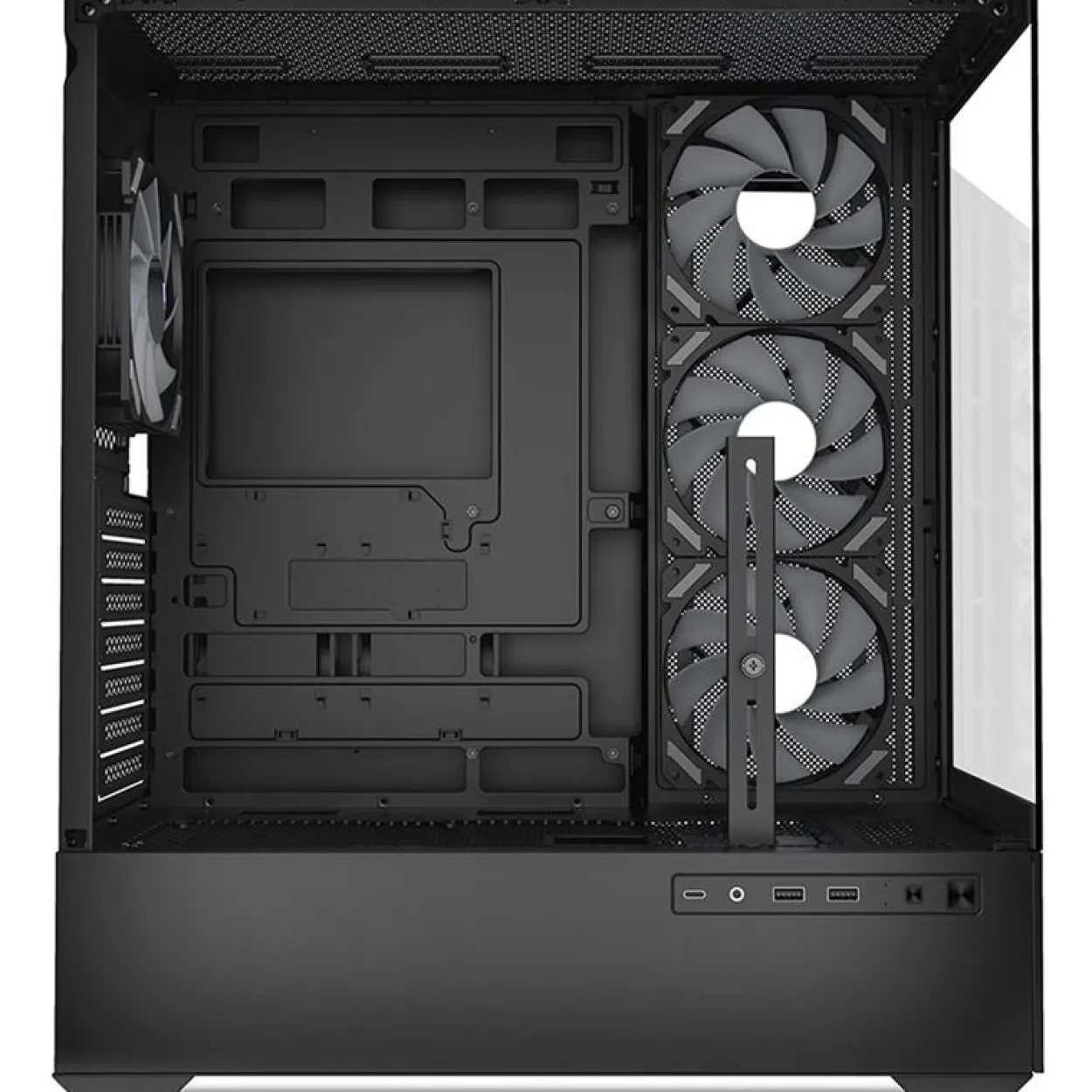 Sharkoon AK6 RGB Midi Tower ohne Netzteil schwarz