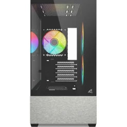 Sharkoon MK7 ARGB Mini Tower ohne Netzteil schwarz/grau