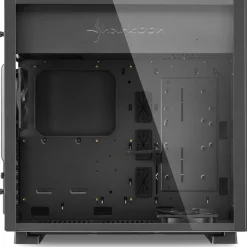 Sharkoon Pure Steel RGB mit Sichtfenster Midi Tower ohne Netzteil schwarz