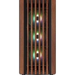 Sharkoon Rebel C70M RGB Midi Tower schwarz/braun
