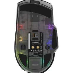 Sharkoon Skiller SGM50W 2.4 GHz und USB schwarz (kabellos)