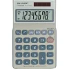 SHARP EL-240SA Taschenrechner lichtgrau