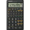 SHARP EL-501T Wissenschaftlicher Taschenrechner schwarz/weiß