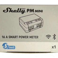 Shelly Relais Plus PM Mini Gen. 3 WLAN BT Unterputz