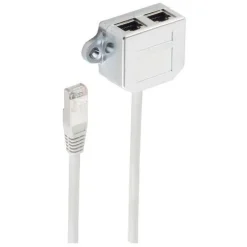 ShiverPeaks Cat.5e Cable sharing Adapter 0,1 m Tel./Tel.