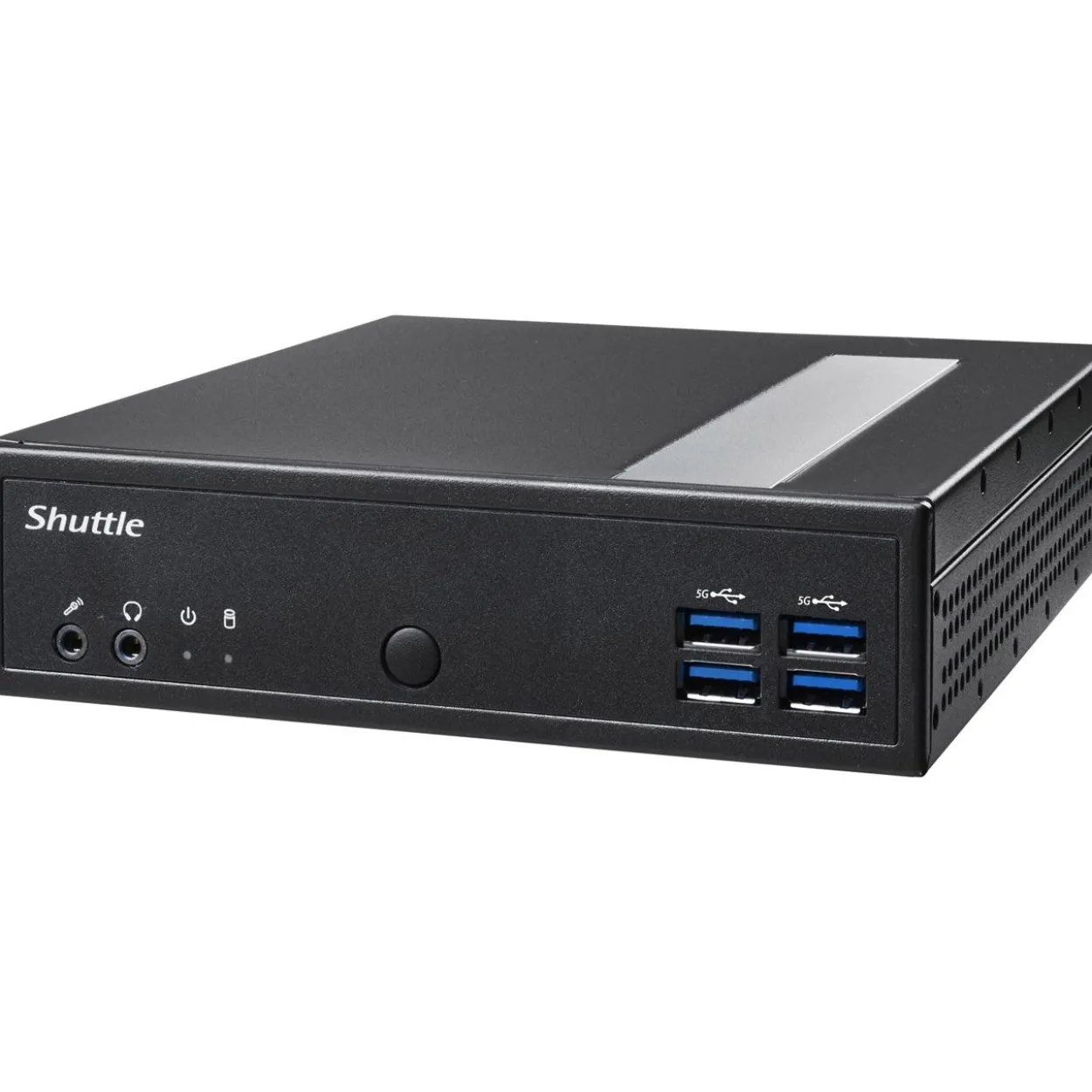 SHUTTLE Barebone XPC slim DL30N Intel N100 1xSODIMM DDR5 1xM.2 1xSATA 1xHDMI 1xDP 1xVGA