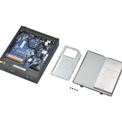 Shuttle Barebone XPC slim DS50U Intel Celeron 7305 2xSODIMM DDR5 2xM.2 1xSATA 1xHDMI 1xDP 1xVGA Black