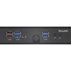 Shuttle Barebone XPC slim DS50U Intel Celeron 7305 2xSODIMM DDR5 2xM.2 1xSATA 1xHDMI 1xDP 1xVGA Black