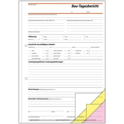 SIGEL Bautagebuch Formularbuch SD063