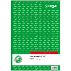 SIGEL Bautagebuch Formularbuch SD063