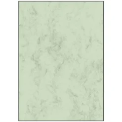 SIGEL Briefpapier Marmor pastellgrün DIN A4 200 g/qm 50 St.