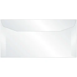 SIGEL 25 Briefumschläge transparent DIN lang ohne Fenster