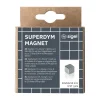 SIGEL 6 C5 Strong Magnete silber 1,0 x 1,0 x 1,0 cm