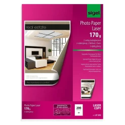 sigel Foto-Papier, DIN A4, 170 g/qm, 2-seitig glossy 200Blatt