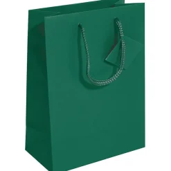 SIGEL 5 Geschenktaschen grün 17,0 x 23,0 cm