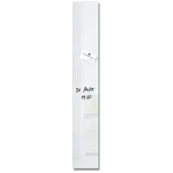 SIGEL Glas-Magnettafel artverum® 12,0 x 78,0 cm weiß