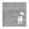 SIGEL Glas-Magnettafel artverum® 48,0 x 48,0 cm Design Sichtbeton