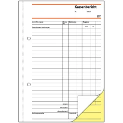 SIGEL Kassenbericht/Bestandsrechnung Formularbuch SD007