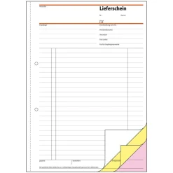 SIGEL Lieferschein mit Empfangsschein Formularbuch SD016