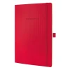 SIGEL Notizbuch Conceptum® ca. DIN A4 liniert, rot Softcover 194 Seiten