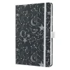 SIGEL Notizbuch JOLIE A5 liniert, schwarz Hardcover 174 Seiten