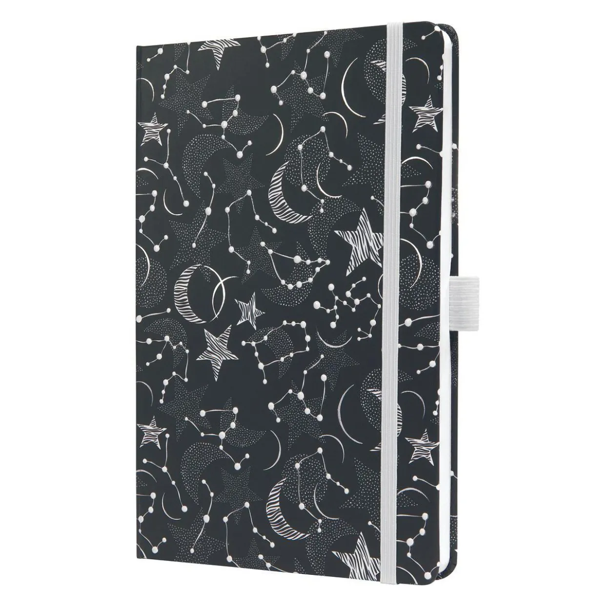 SIGEL Notizbuch JOLIE A5 liniert, schwarz Hardcover 174 Seiten