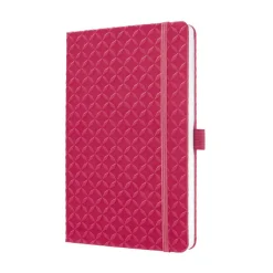 SIGEL Notizbuch Jolie® ca. DIN A5 liniert, fuchsia pink Hardcover 174 Seiten