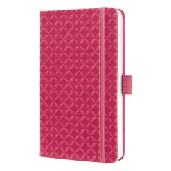 SIGEL Notizbuch Jolie® ca. DIN A6 liniert, fuchsia pink Hardcover 174 Seiten