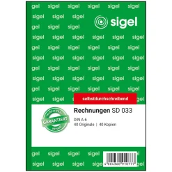 SIGEL Rechnung Formularbuch SD033