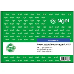 SIGEL Reisekostenabrechnung wöchentlich Formularbuch RA517