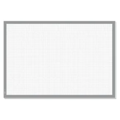 SIGEL Schreibtischunterlage Squared weiß/grau Papier 59,5 x 41,0 cm, 30 Blatt