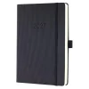 SIGEL Tageskalender Conceptum 2027 ca. A5 Hardcover schwarz, 1 St.