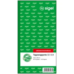 SIGEL Tagesrapport Formularbuch SD024