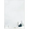 SIGEL Weihnachtsbriefpapier Cozy Christmas Motiv DIN A4 90 g/qm 25 Blatt