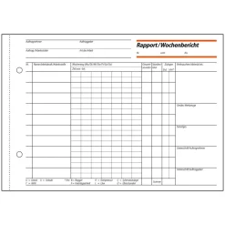 SIGEL Wochenbericht Formularbuch RP517