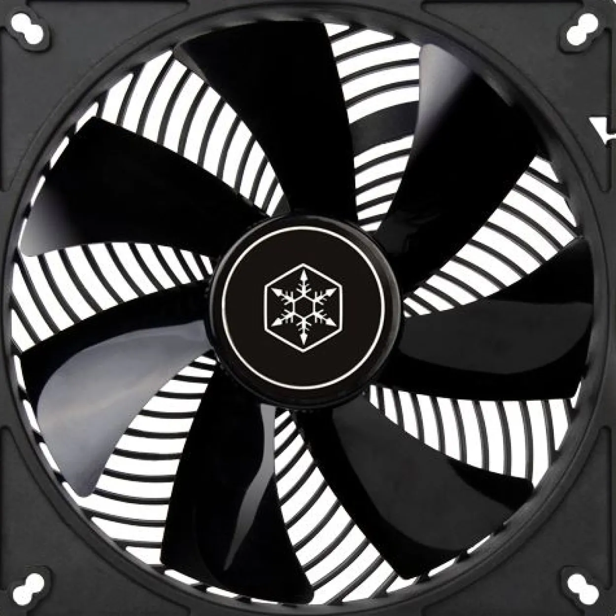 Silverstone Air Penetrator 139x139x25mm 1500 U/min 30 dB(A) schwarz