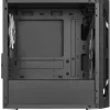 Silverstone Fara H1M Pro Micro-ATX Gehäuse Tempered Glass, ARGB, schwarz, ohne Netzteil, mit Sichtfenster