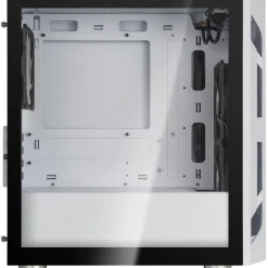 Silverstone Fara H1M Pro Micro-ATX Gehäuse, Tempered Glass - weiß