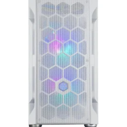 Silverstone Fara H1M Pro Micro-ATX Gehäuse, Tempered Glass - weiß